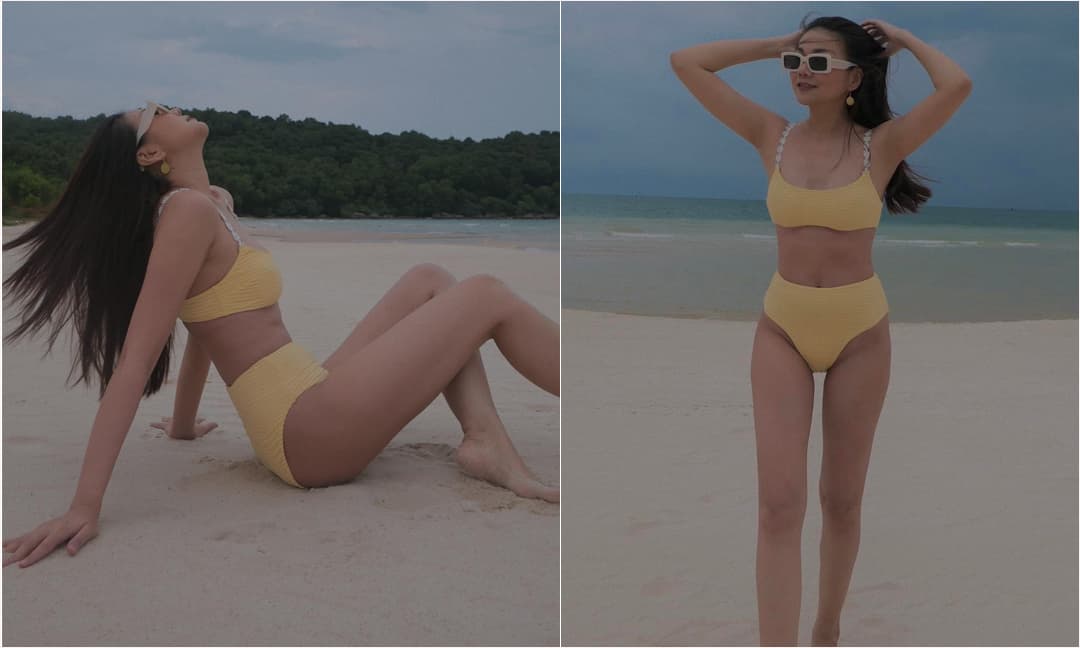 Thanh Hằng đăng loạt ảnh mới diện bikini, khoe dáng siêu mẫu nóng bỏng ở tuổi 38 
